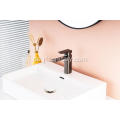 Messing-Basin-Wasserhahn mit grauer Farbe